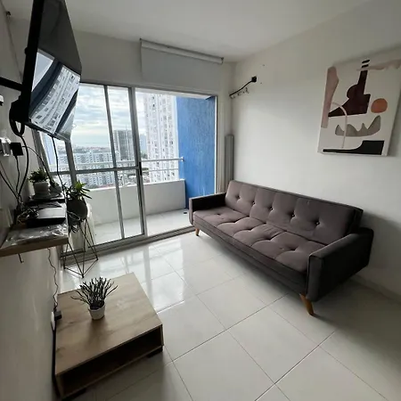 Apartamento Vista Y Confort En Piso 22